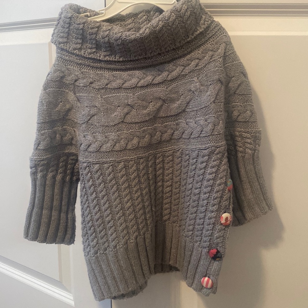 Matilda Jane gray sweater  size 6